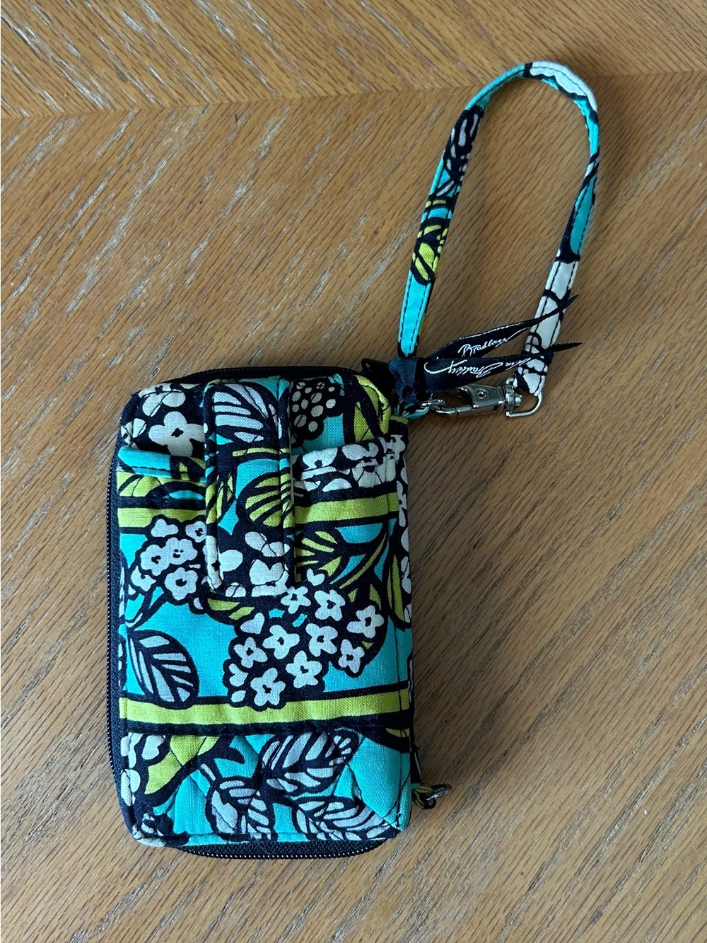 Vintage Vera Bradley Island Blooms All-In-One Phone Wristlet